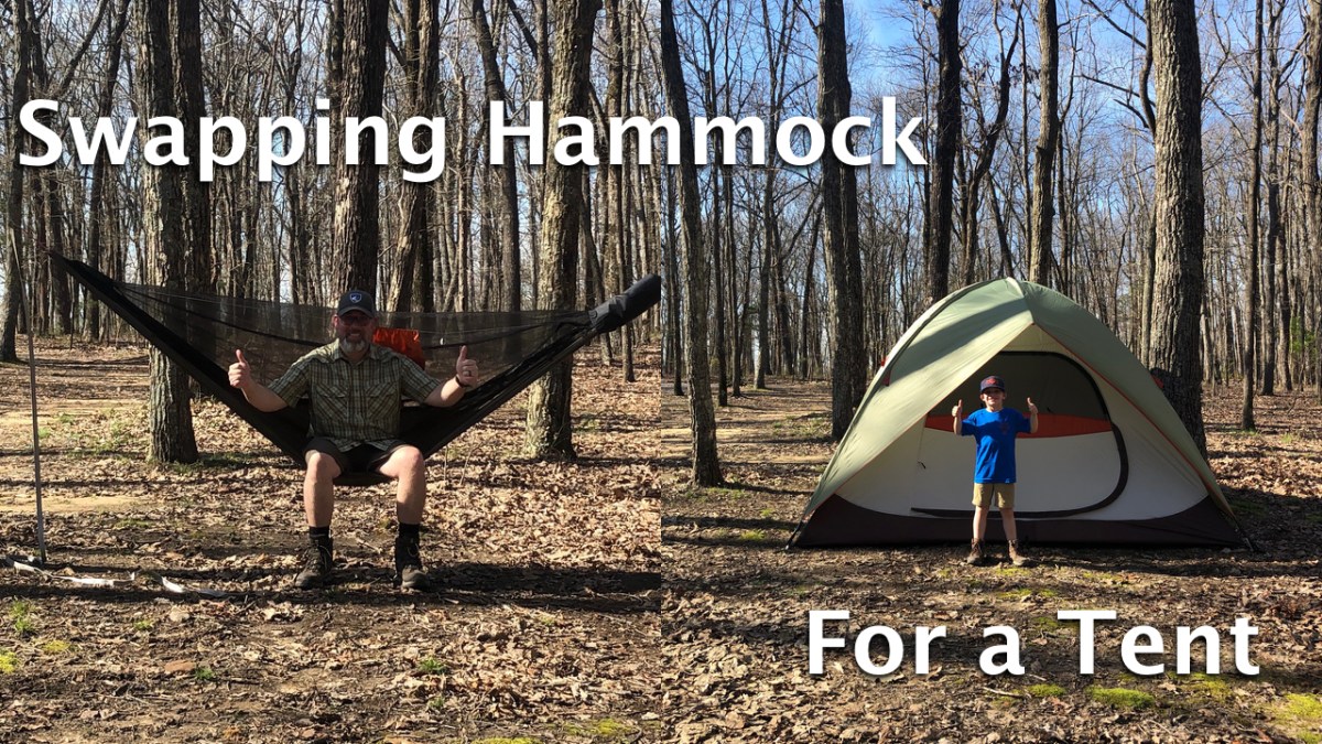 Swapping my hammock for a&nbsp;tent!
